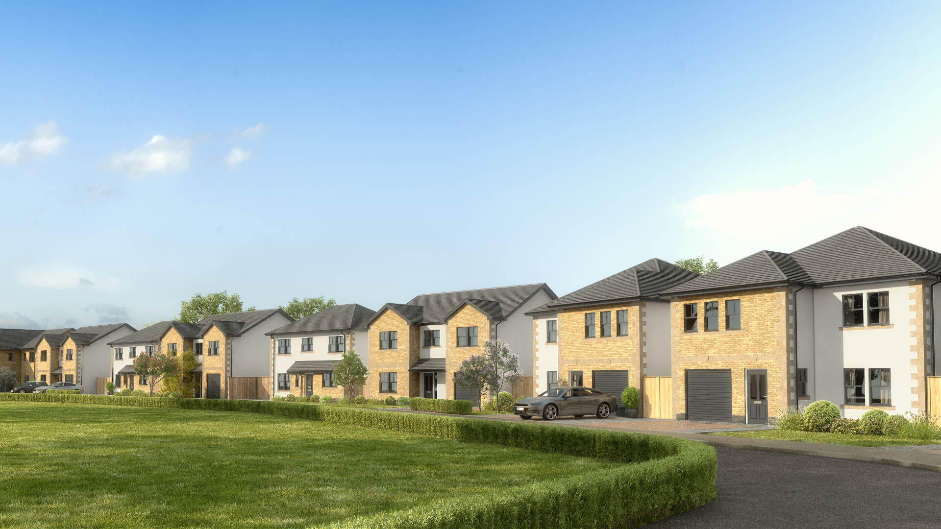 CGI of the development